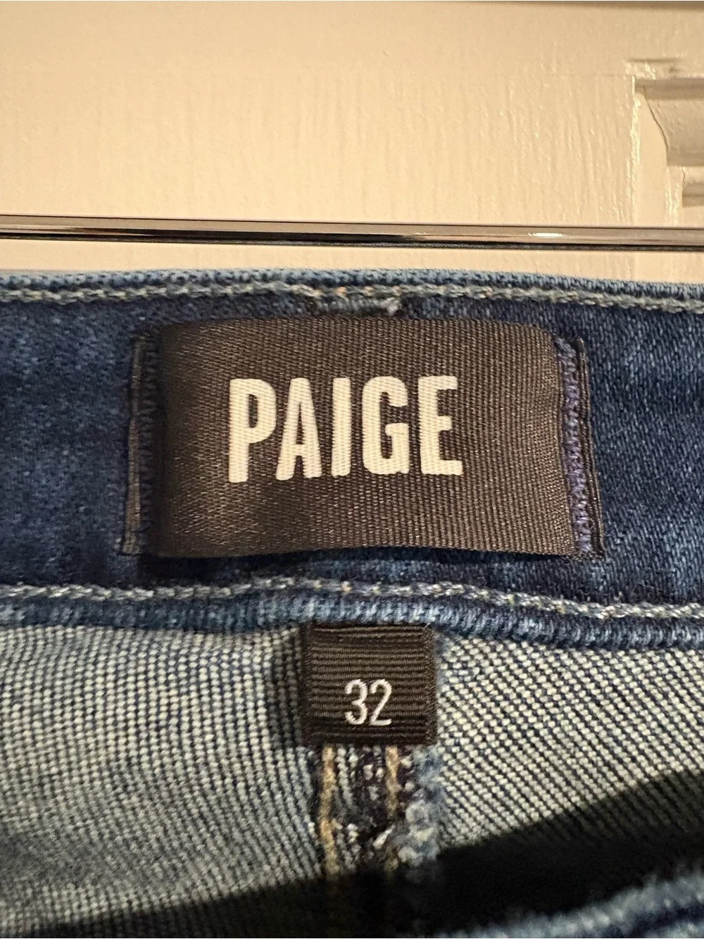 Paige The Prima Dark Indigo Jeans